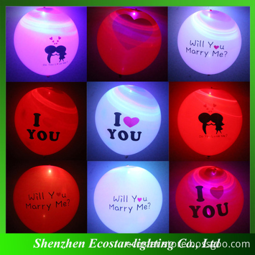 LED Wedding Birthday Party Balloons Wedding Light Mixed Colors Decoration Christmas